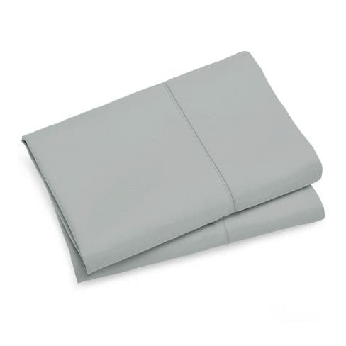 1000TC Premium Ultra Soft Queen size Pillowcases 2-Pack - Grey-Home & Garden > Bedding-PEROZ Accessories