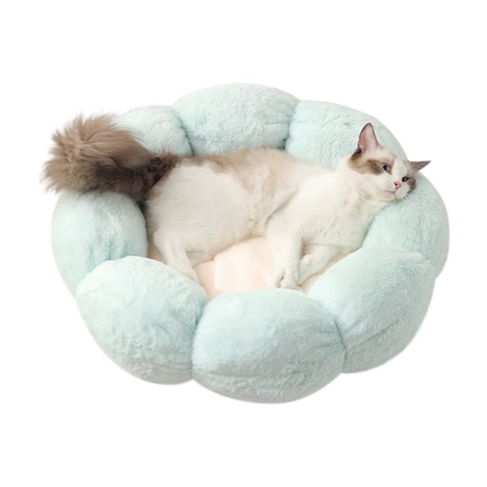 LIFEBEA Anti Skid Cute Cat Bed for Cats and Small Dogs-Light Green-L-Pet Care > Cat Supplies-PEROZ Accessories