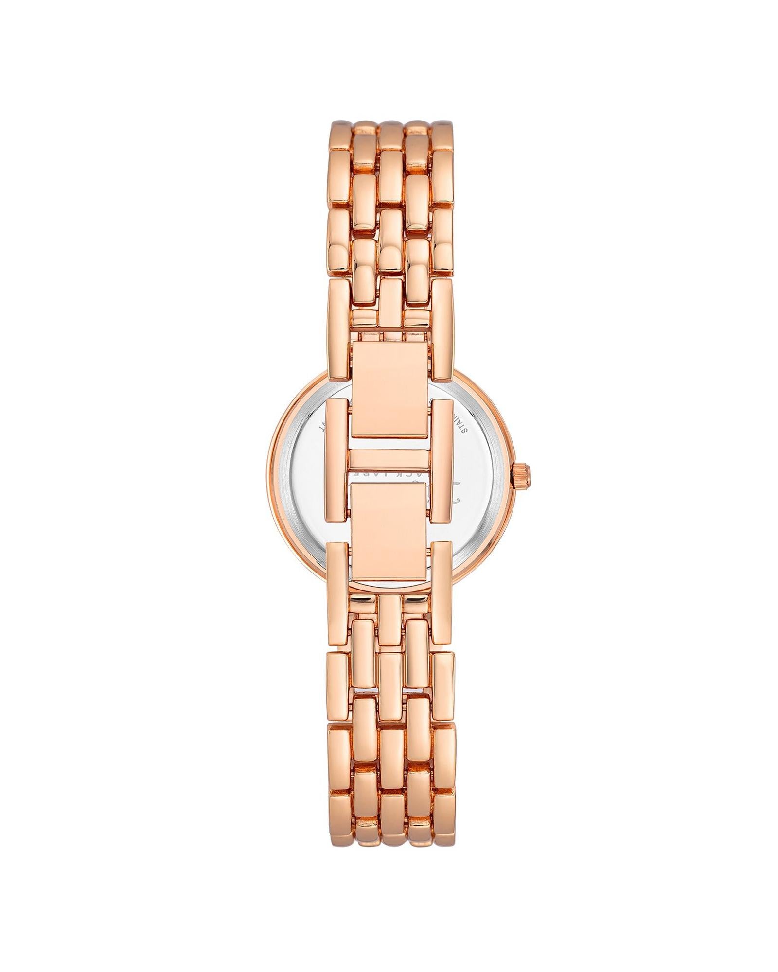 Rose Gold Fashion Watch with Quartz Movement One Size Women-Women&