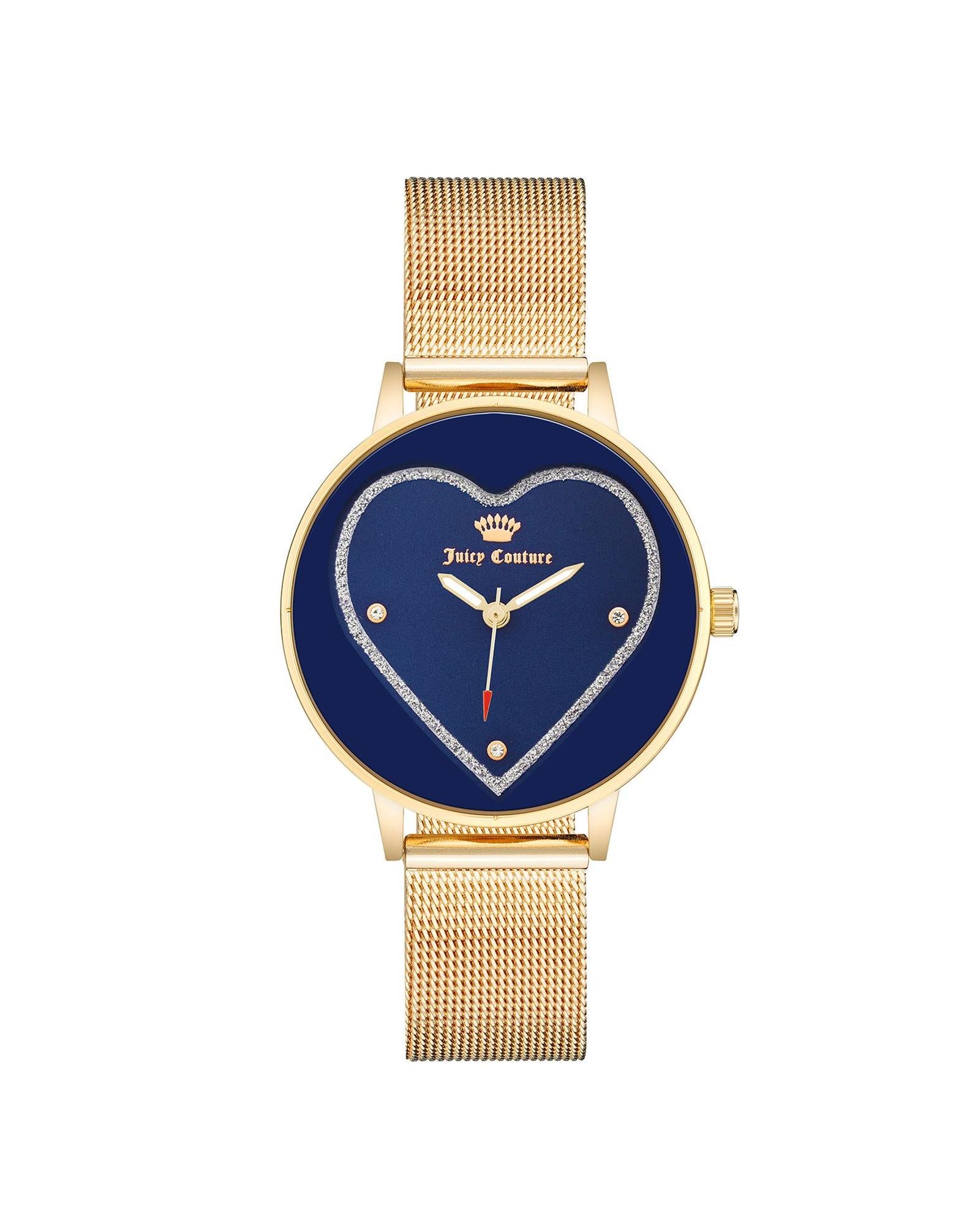 Rose Gold Fashion Analog Watch with Rhine Stone Facing One Size Women-Women&