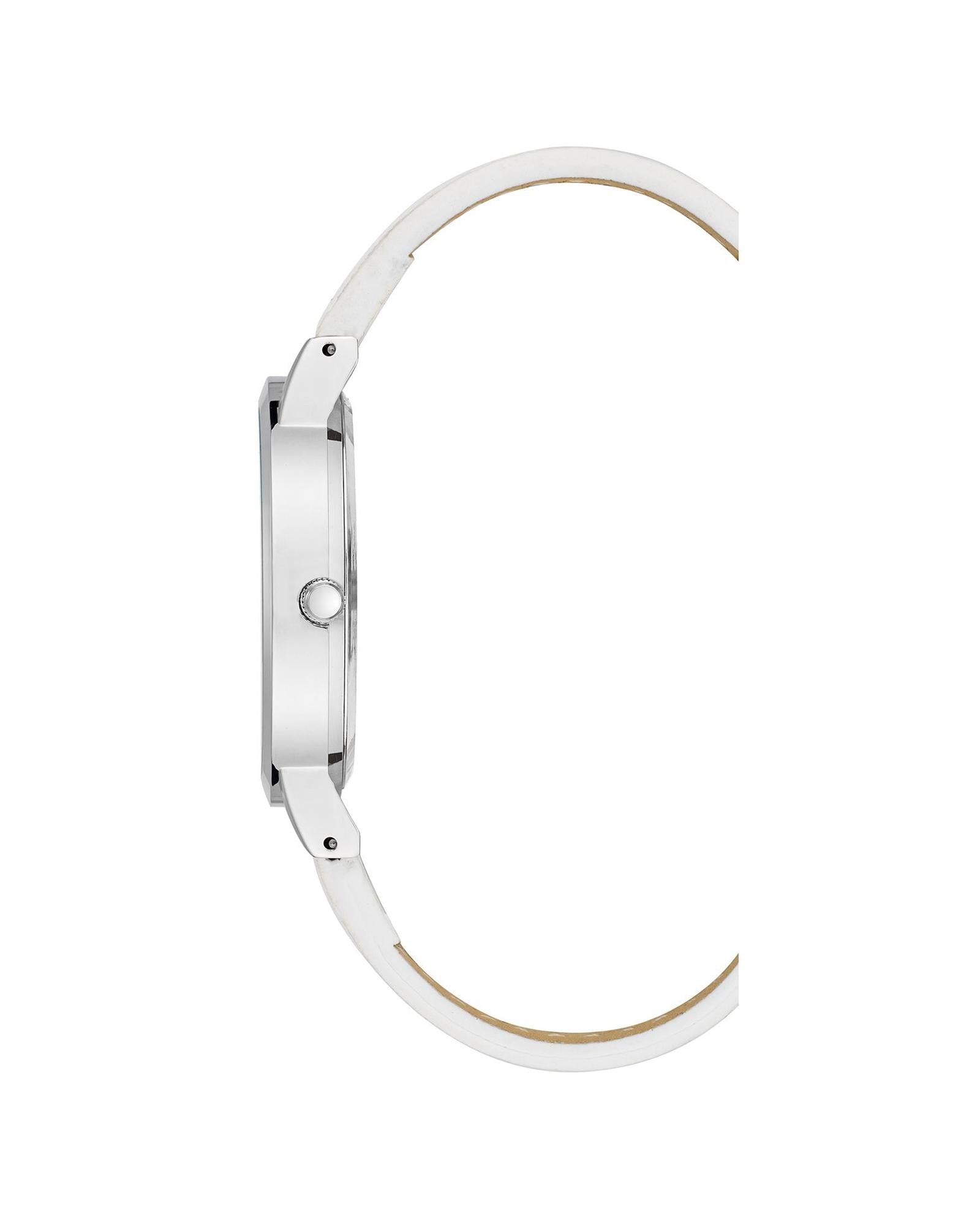Silver Fashion Quartz Analog Watch with Pin Buckle Closure One Size Women-Women&