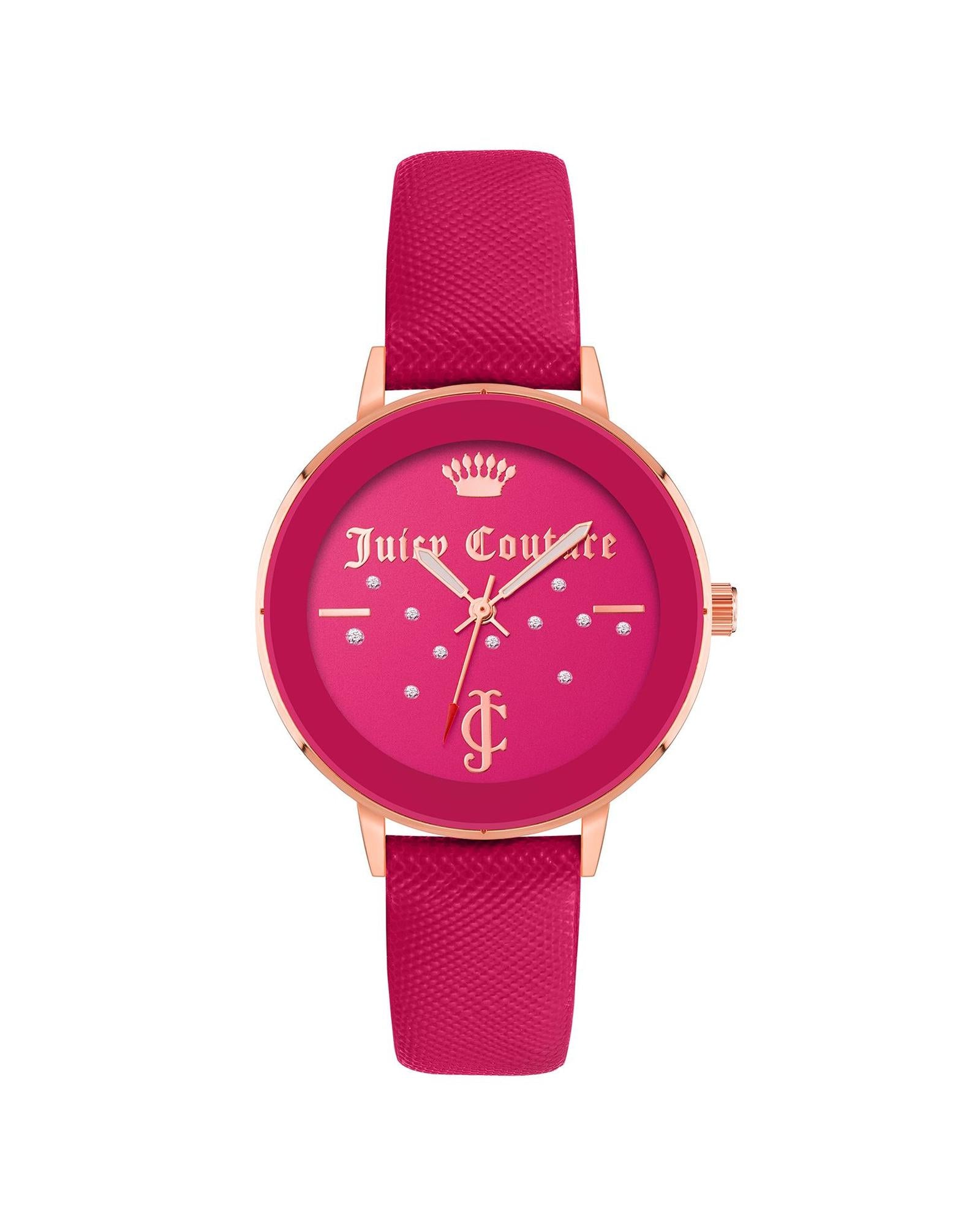 Rose Gold Fashion Analog Watch with Rhine Stone Facing One Size Women-Women&