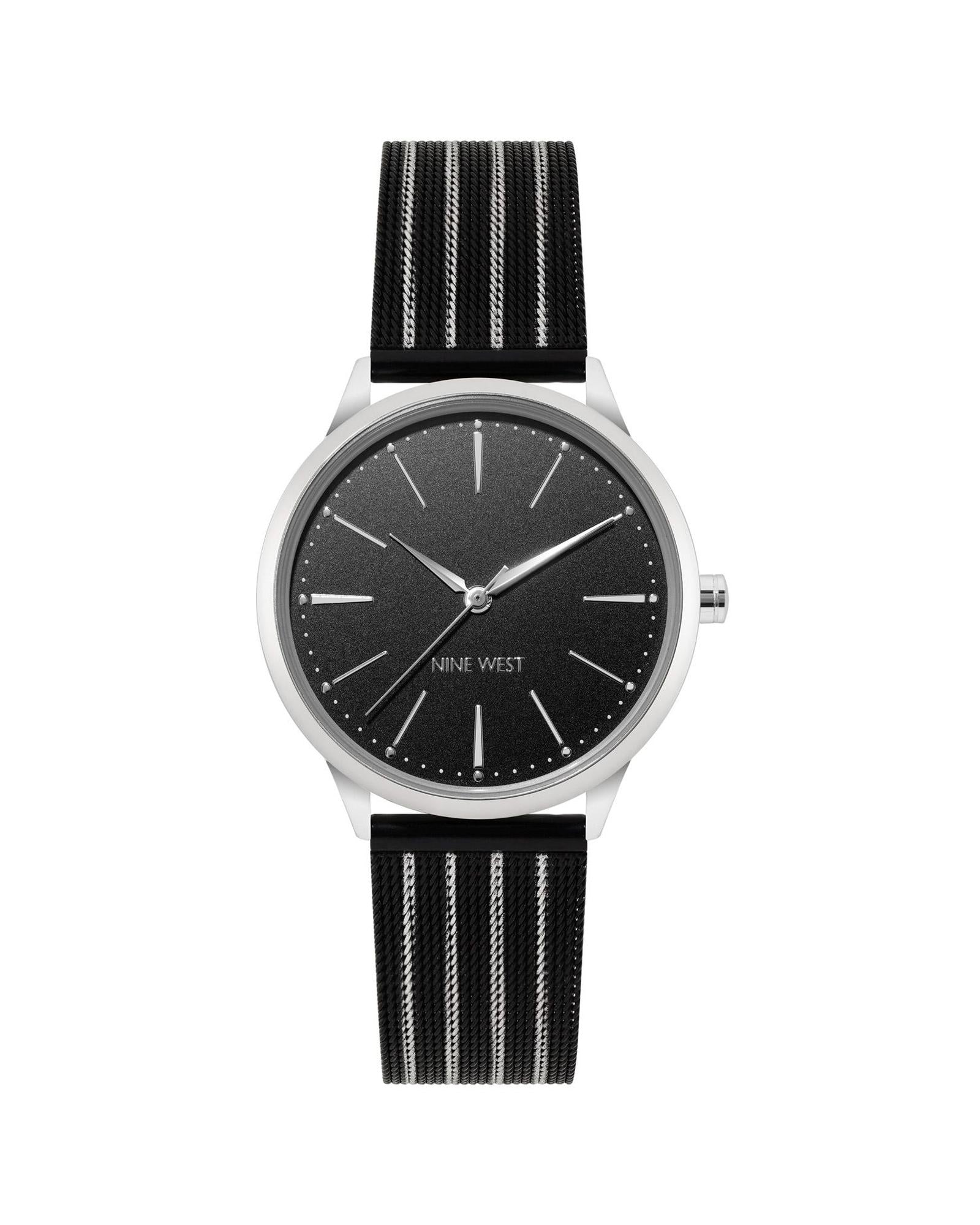 Silver Analog Fashion Watch with Quartz Movement One Size Women-Women&