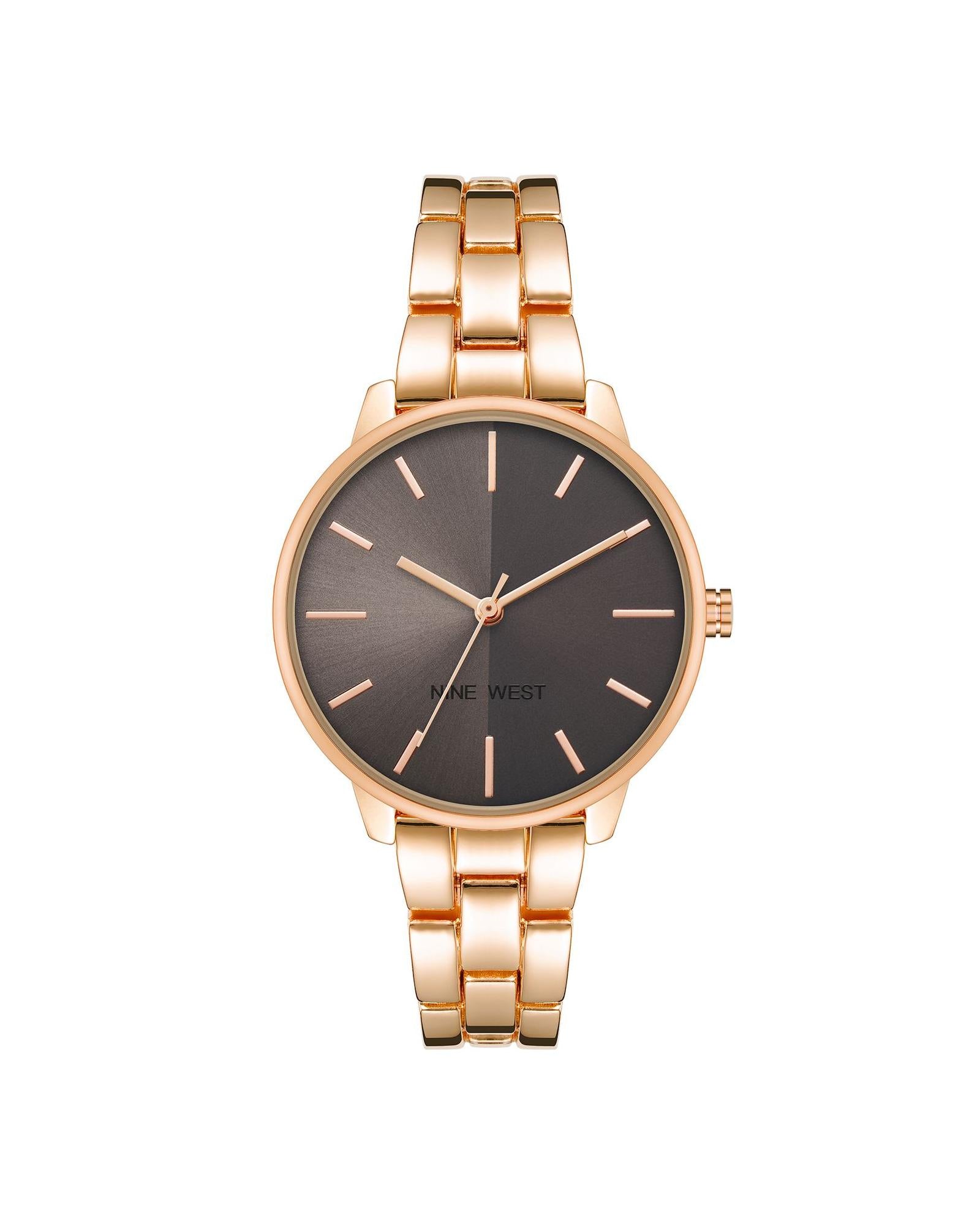 Rose Gold Analog Quartz Womens Watch One Size Women-Women&