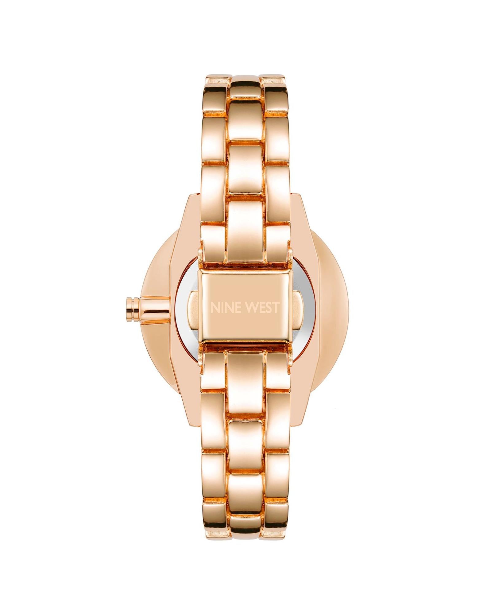 Rose Gold Analog Quartz Womens Watch One Size Women-Women&