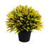 Small Potted Artificial Decorative Yellow Lily Plant UV Resistant 20cm-Home & Garden > Home & Garden Others-PEROZ Accessories