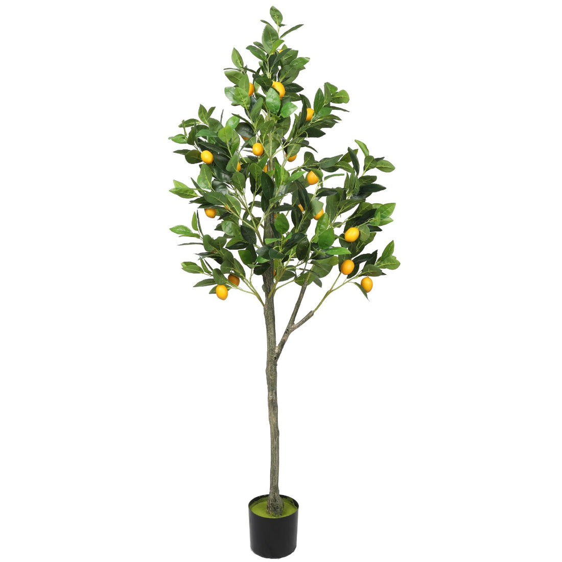 Artificial Lemon Tree (Potted) with Lemons 150cm-Home &amp; Garden &gt; Artificial Plants-PEROZ Accessories