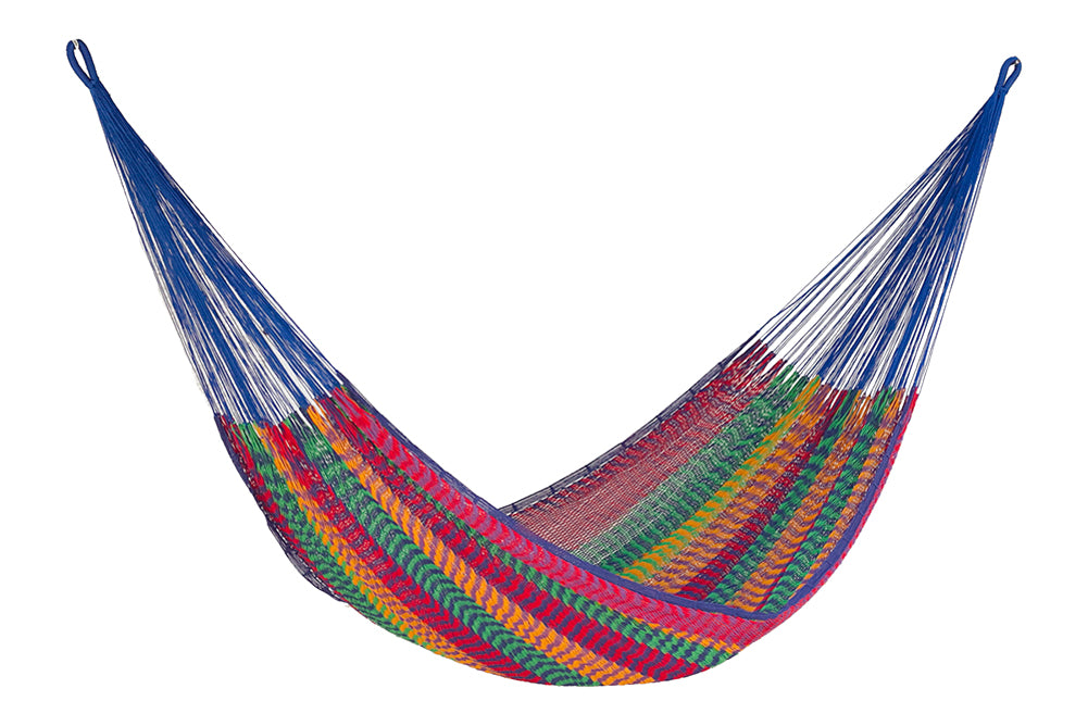 Outdoor undercover cotton Mayan Legacy hammock Family size Mexicana-Hammock-PEROZ Accessories