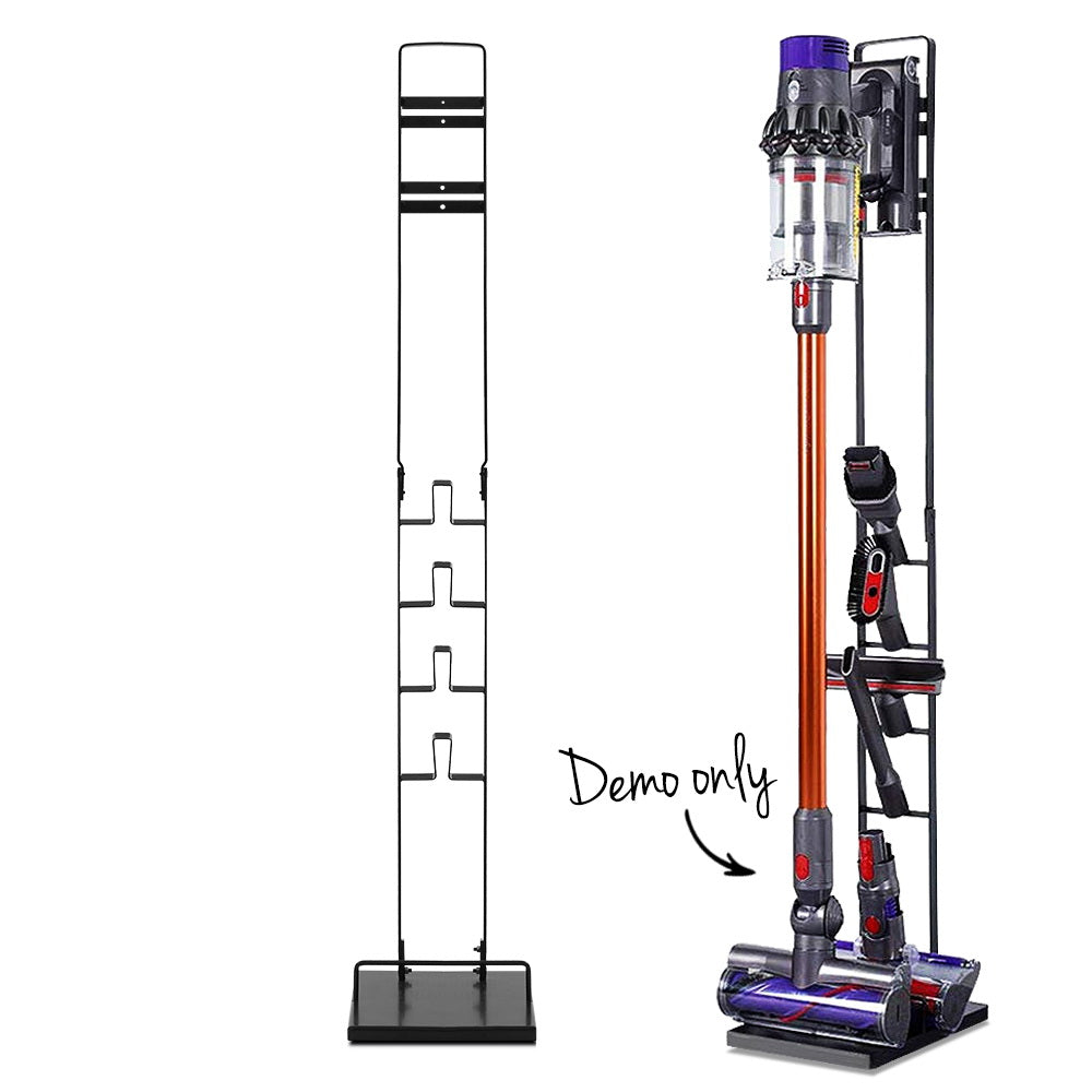 Artiss Freestanding Dyson Vacuum Stand Rack Holder for Dyson V6 V7 V8 V10 V11 V12 Black-Appliances > Vacuum Cleaners - Peroz Australia - Image - 1