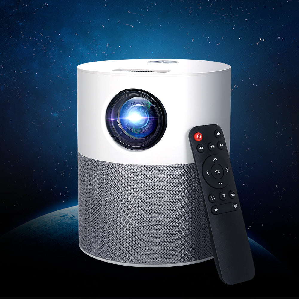 Devanti Portable Wifi Video Projector 1080P Home Theater Screen Cast HDMI-Audio & Video > Projectors & Accessories-PEROZ Accessories