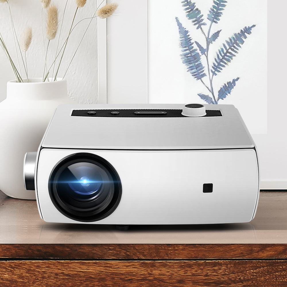 Mini Video Projector Wifi USB HDMI Portable 4000 Lumens HD 1080P Home-Video Projectors-PEROZ Accessories