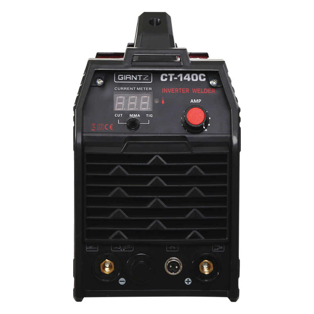 Giantz 140Amp Inverter Welder Plasma Cutter Gas DC iGBT Portable Welding Machine-Tools > Power Tools-PEROZ Accessories