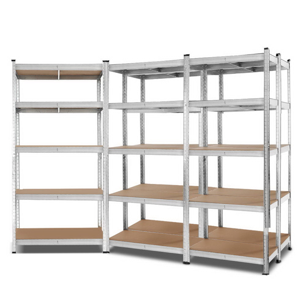 Giants 5x1.8M Warehouse Shelving Rack Racking Garage Metal Storage Shelves-Home & Garden > Storage-PEROZ Accessories
