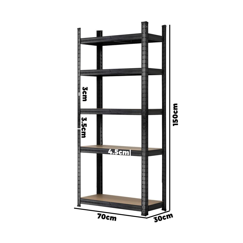 Sharptoo Garage Shelving Shelves Warehouse Storage Rack Steel Pallet Racking1.5m-Warehouse Rack-PEROZ Accessories