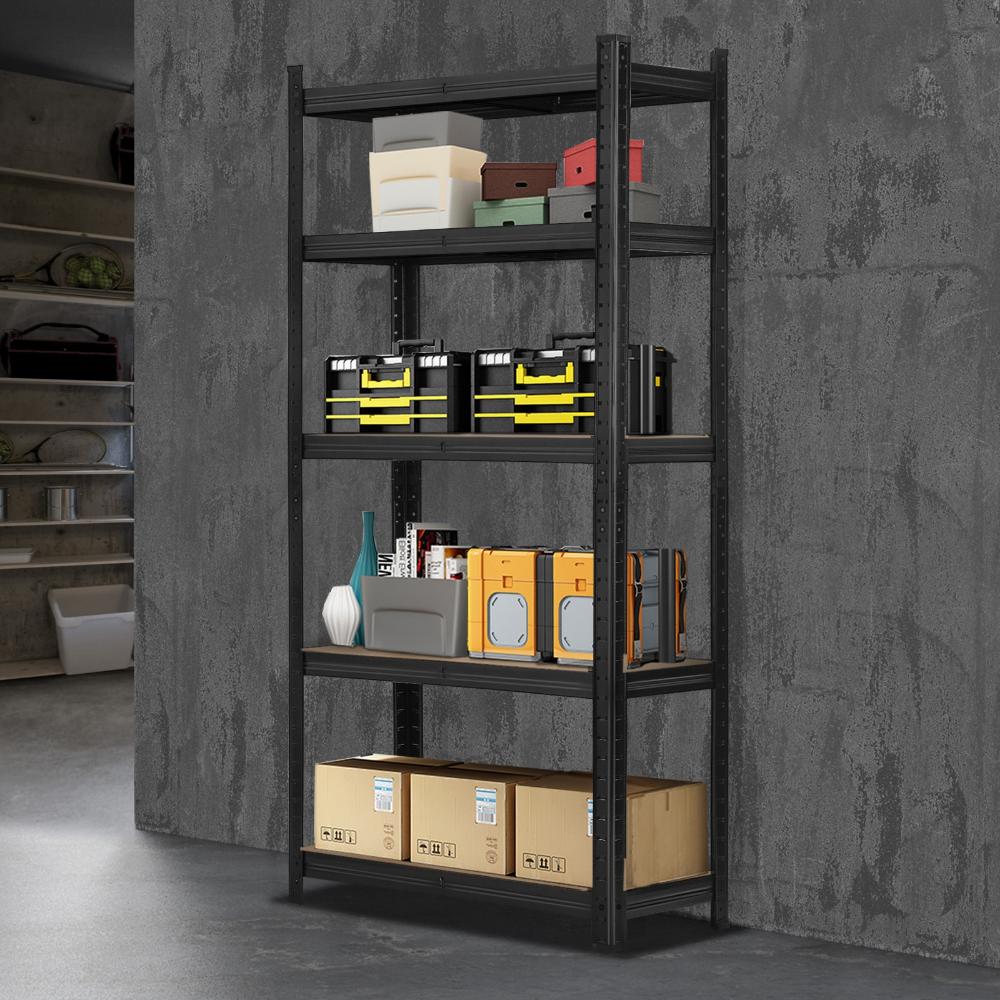 Sharptoo Garage Shelving Shelves Warehouse Storage Rack Steel Pallet Racking1.8m-Warehouse Rack-PEROZ Accessories
