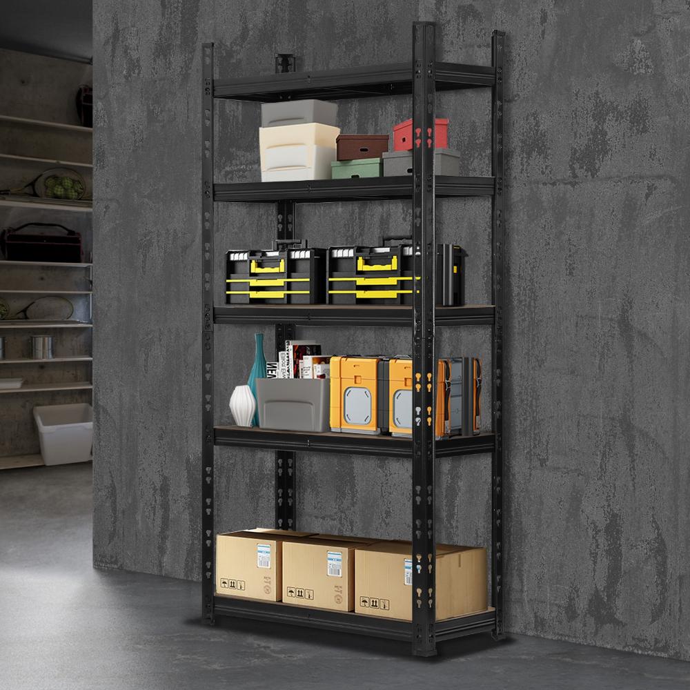 Sharptoo Garage Shelving Warehouse Shelves Storage Rack Pallet Racking 1.8x0.9m-Warehouse Rack-PEROZ Accessories