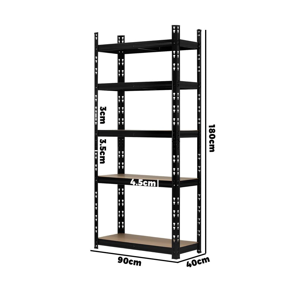 Sharptoo Garage Shelving Warehouse Shelves Storage Rack Pallet Racking 1.8x0.9m-Warehouse Rack-PEROZ Accessories