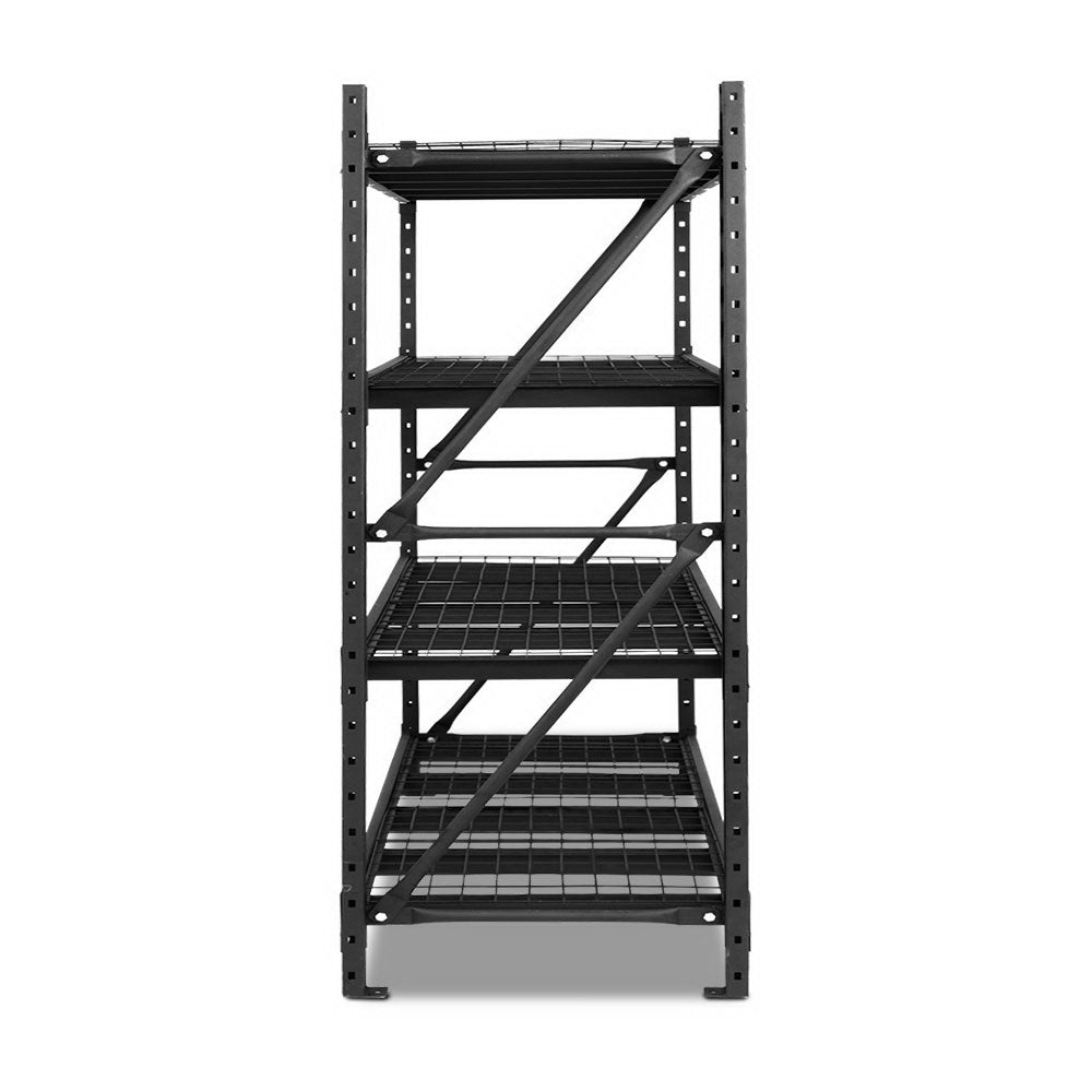Giantz 2M Warehouse Racking Shelving Heavy Duty Steel Garage Storage Rack-Home & Garden > Storage-PEROZ Accessories