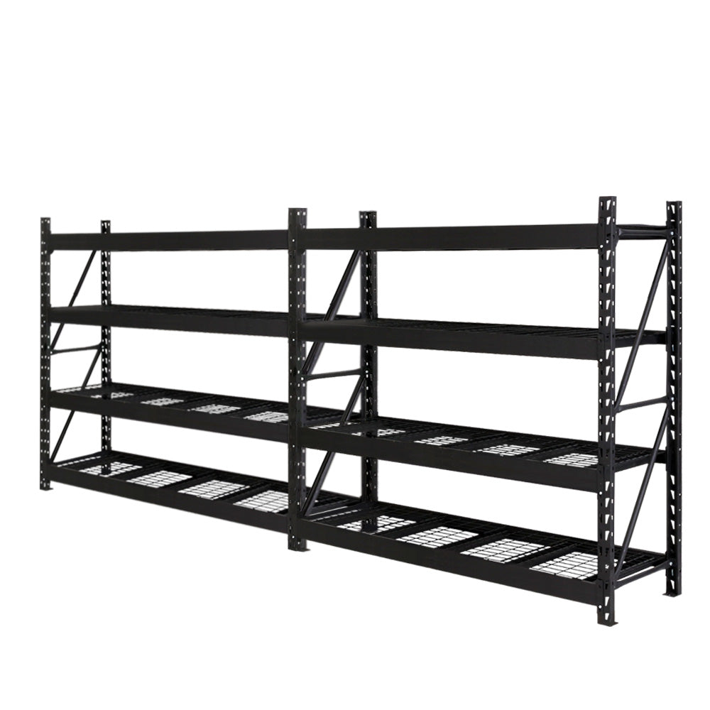 Giantz 4MX2M Garage Shelving Warehouse Rack Pallet Racking Storage Steel-Home & Garden > Storage-PEROZ Accessories