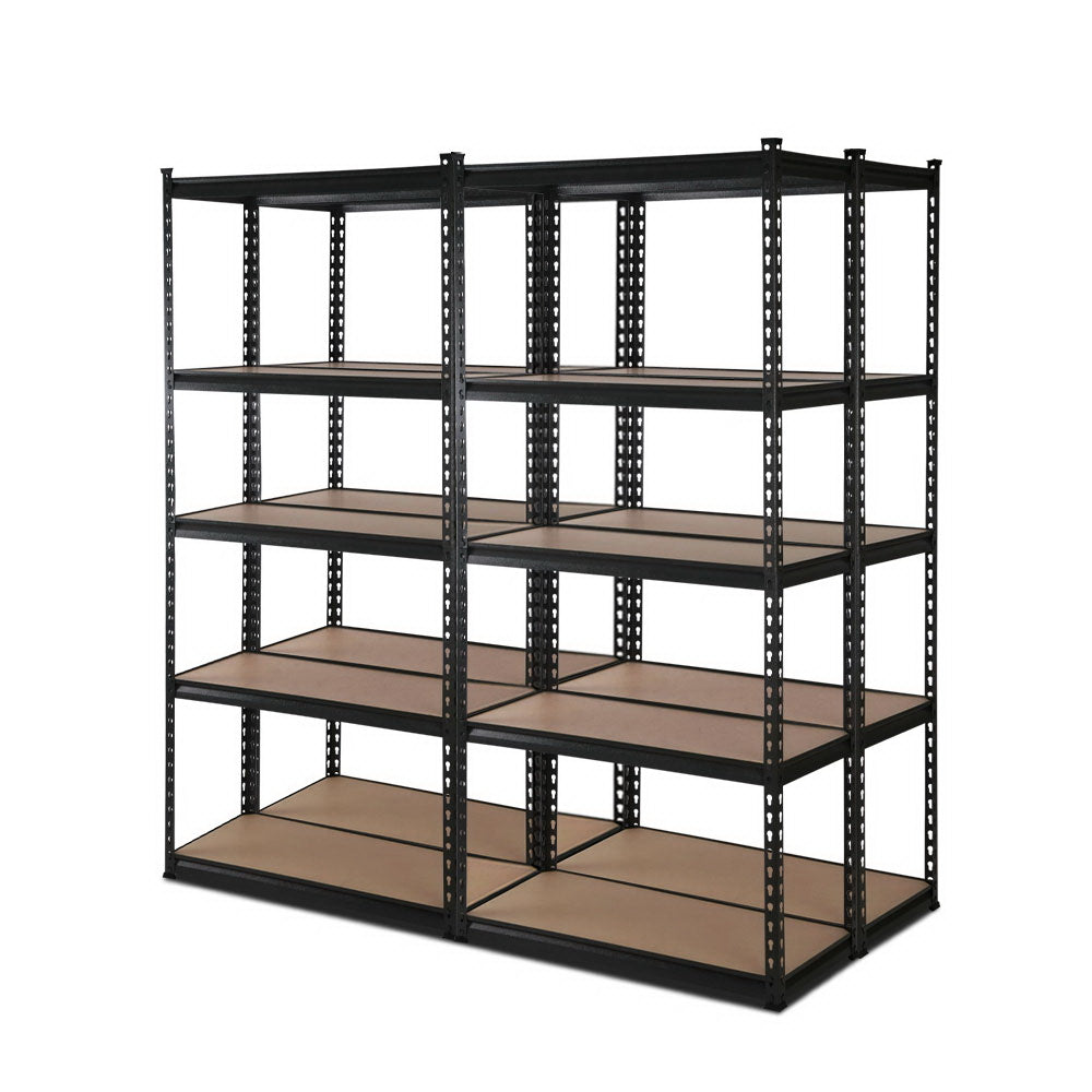 4x1.5M Warehouse Shelving Racking Storage Garage Steel Metal Shelves Rack-Home & Garden > Storage-PEROZ Accessories