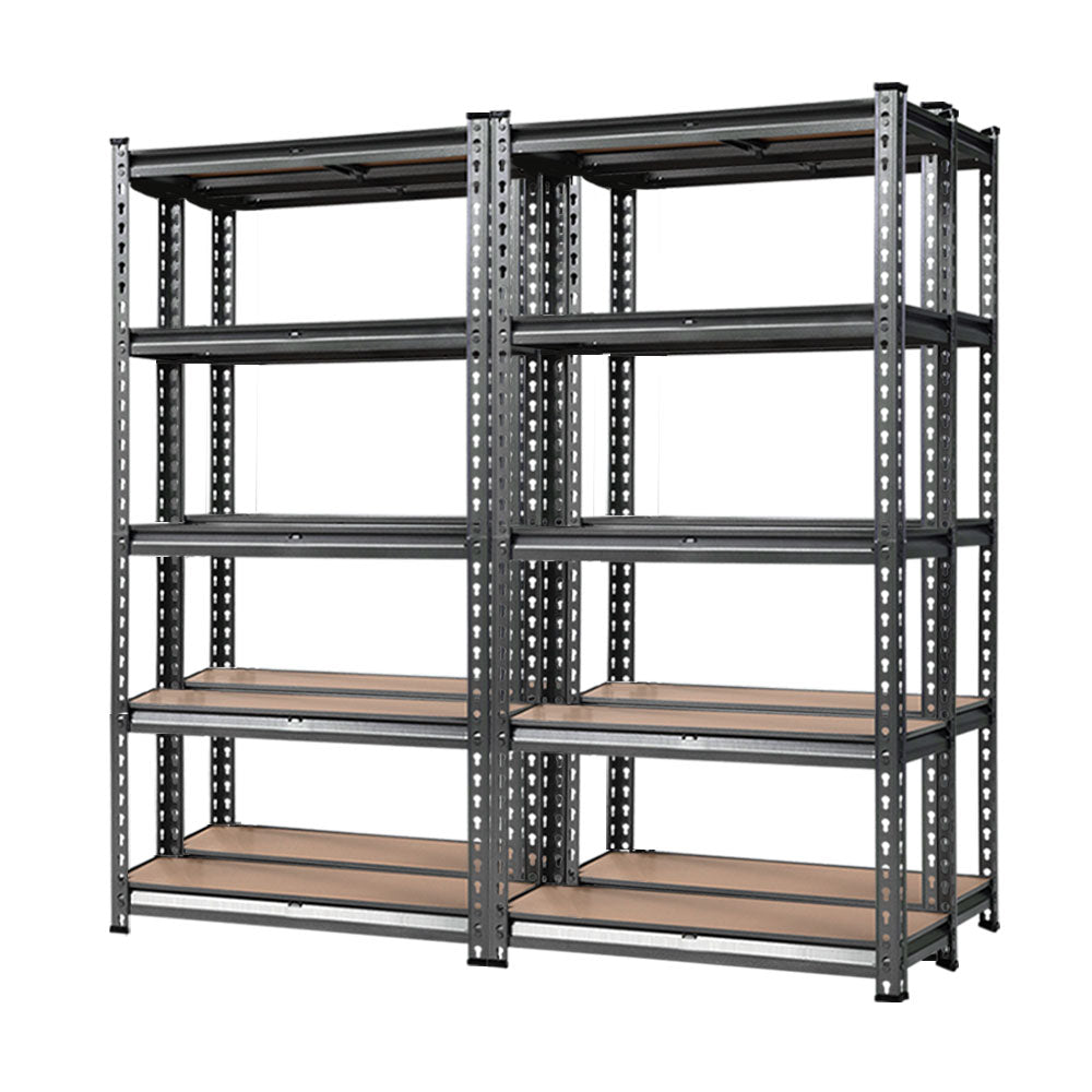 Giantz 4x1.5M Warehouse Racking Shelving Storage Rack Steel Garage Shelf Shelves-Home & Garden > Storage-PEROZ Accessories