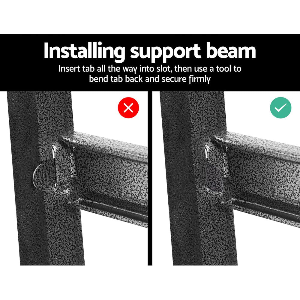 Giantz 5x1.5M Warehouse Racking Shelving Storage Rack Steel Garage Shelf Shelves-Home & Garden > Storage-PEROZ Accessories