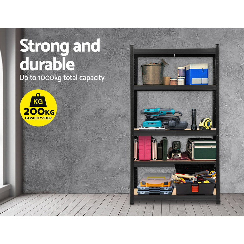 Giantz 1.8M Warehouse Racking Rack Shelving Garage Storage Steel Metal Shelves-Home & Garden > Storage-PEROZ Accessories