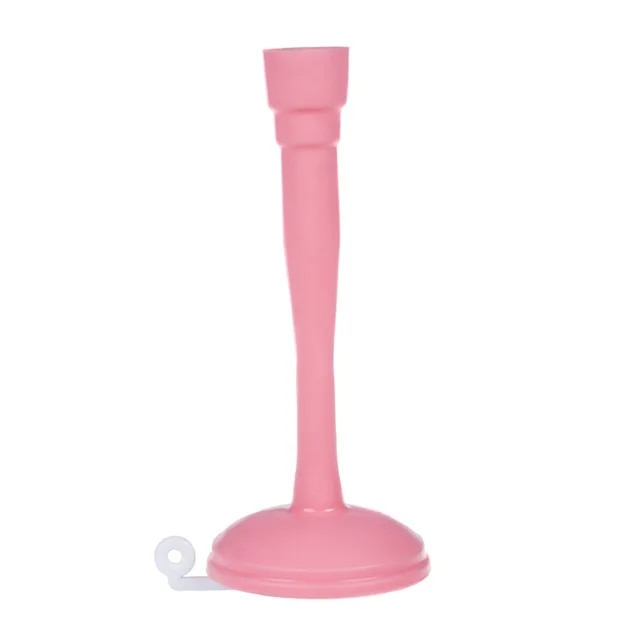 Anyhouz Water Tap Extension Swivel Long Pink High Elastic Sink Kitchen Bathroom Accessories Faucet Water Extender-Bathroom and Toilet Accessories-PEROZ Accessories