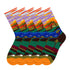 Anysox 5 Pairs Size 5-9 Fashion Socks Combed Cotton Art Abstract Nature Oil Painting Novelty Happy Funny Christmas Gift for Women-Socks-PEROZ Accessories