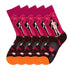 Anysox 5 Pairs Size 5-9 Fashion Socks Combed Cotton Art Abstract Naked Woman Oil Painting Novelty Happy Funny Christmas Gift for Women-Socks-PEROZ Accessories