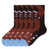 Anysox 5 Pairs Size 5-9 Fashion Socks Combed Cotton Art Abstract Hands Oil Painting Novelty Happy Funny Christmas Gift for Women-Socks-PEROZ Accessories