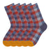 Anysox 5 Pairs Size 5-9 Fashion Socks Combed Cotton Art Abstract Oil Painting Novelty Happy Funny Christmas Gift for Women Checkerd-Socks-PEROZ Accessories