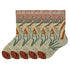 Anysox 5 Pairs Size 5-9 Fashion Long Sock Cartoon Personalized Creative Nature Flamingo Print For Men Woman Foot Cold Winter Warm Comfortable Accessories-Socks-PEROZ Accessories