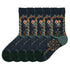 Anysox 5 Pairs Size 5-9 Fashion Long Sock Cartoon Personalized Creative Lion and Woman Print For Men Woman Foot Cold Winter Warm Comfortable Accessories-Socks-PEROZ Accessories