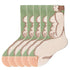 Anysox 5 Pairs Size 5-9 Fashion Long Sock Cartoon Personalized Creative Nature Human Body For Men Woman Foot Cold Winter Warm Comfortable Accessories-Socks-PEROZ Accessories