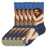 Anysox 5 Pairs Size 5-9 Fashion Long Sock Cartoon Personalized Creative Nature Lady Print For Men Woman Foot Cold Winter Warm Comfortable Accessories-Socks-PEROZ Accessories
