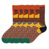 Anysox 5 Pairs Size 5-9 of Fashion Long Sock Cartoon Personalized Creative Nature City Painting For Men Woman Foot Cold Winter Warm Comfortable-Socks-PEROZ Accessories