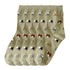 Anysox 5 Pairs Size 5-9 Fashion Socks Thick Warm Cotton Cute Cartoon Cat Animal Ankle Short Casual for Ladies Girls Christmas Gifts Green-Socks-PEROZ Accessories