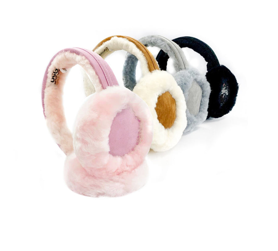 UGG Australian Shepherd Merino Wool UGG Earmuffs-Earmuffs-PEROZ Accessories