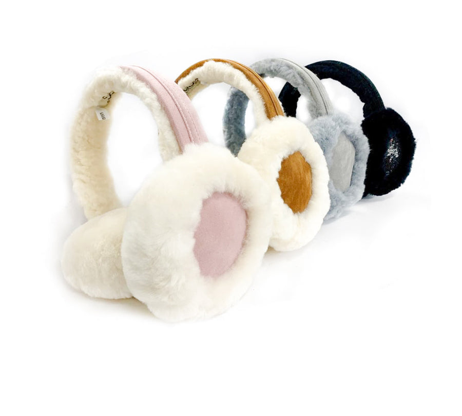 UGG Australian Shepherd Merino Wool UGG Earmuffs-Earmuffs-PEROZ Accessories