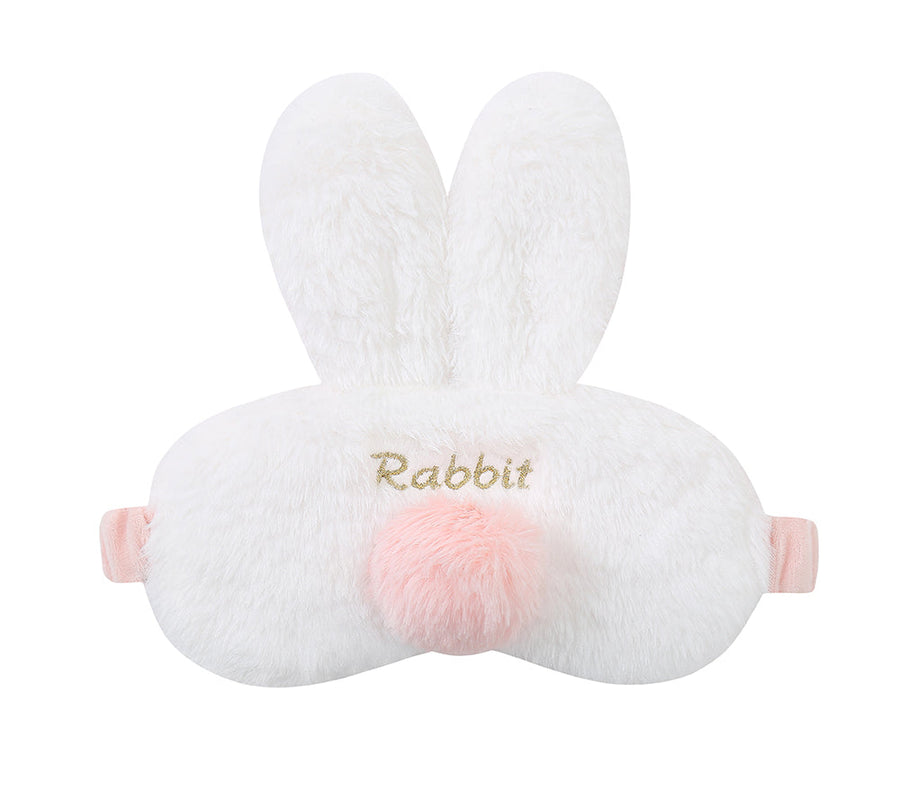Tarramarra Faux Fur Ultra Plush Rabbit Eye Mask-Eye Masks-PEROZ Accessories