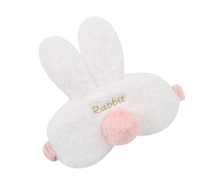 Tarramarra Faux Fur Ultra Plush Rabbit Eye Mask-Eye Masks-PEROZ Accessories