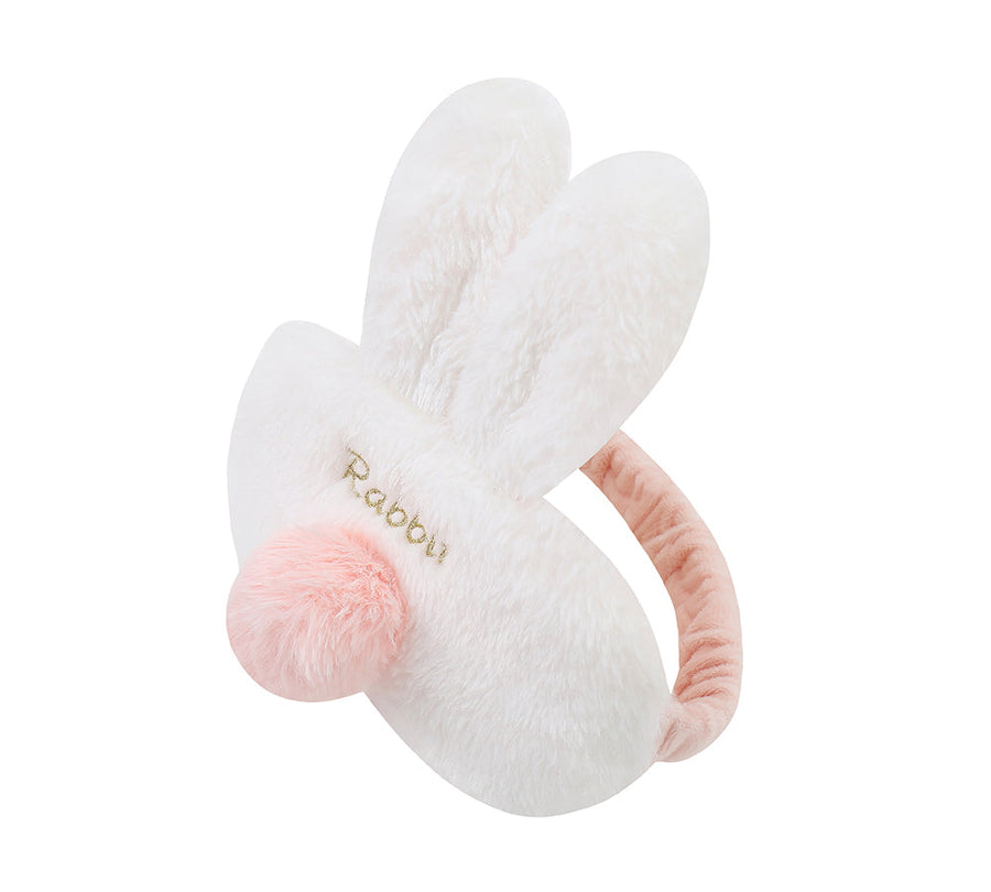 Tarramarra Faux Fur Ultra Plush Rabbit Eye Mask-Eye Masks-PEROZ Accessories