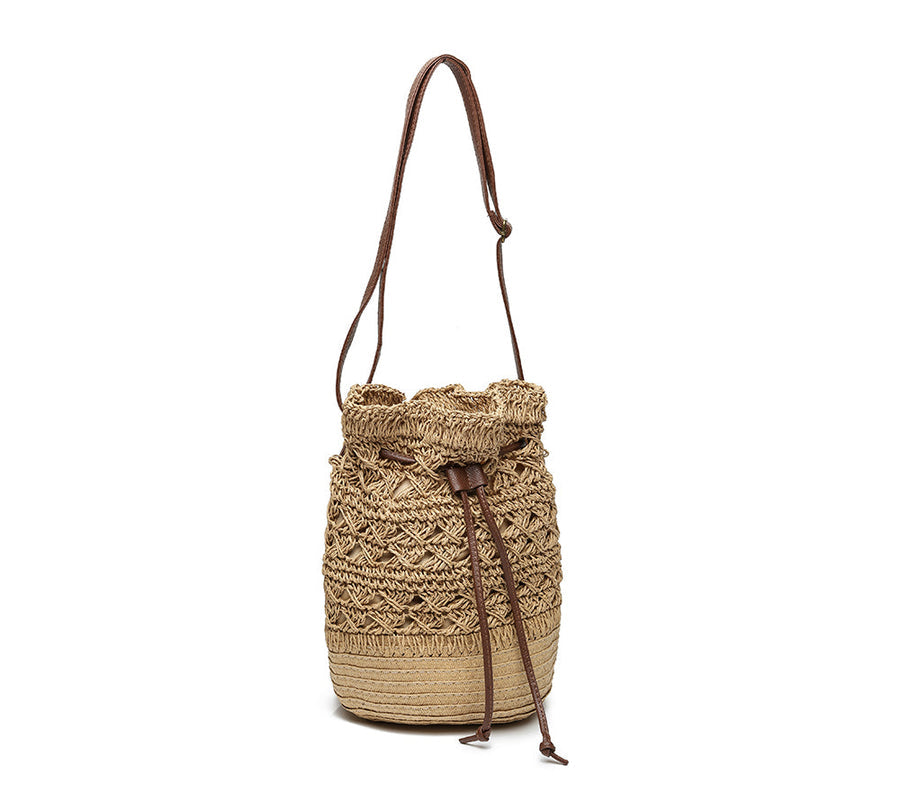 TARRAMARRA Hand Woven Shoulder Bag-Handbags-PEROZ Accessories