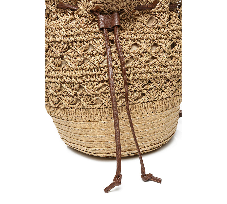 TARRAMARRA Hand Woven Shoulder Bag-Handbags-PEROZ Accessories