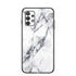 Anymob Samsung White Marble Pattern Case Shockproof Glass Phone Cover-Mobile Phone Cases-PEROZ Accessories