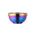 Anygleam Pink Rainbow 5Pcs Small Stainless Steel Rice Bowl Single Anti-Scalding Layer Cooking Utensil-Kitchen & Dining-PEROZ Accessories