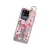 Anymob Samsung Cherry Blossom Soft Silicon Wrist Strap Case Bag Shell Cover-Mobile Phone Cases-PEROZ Accessories