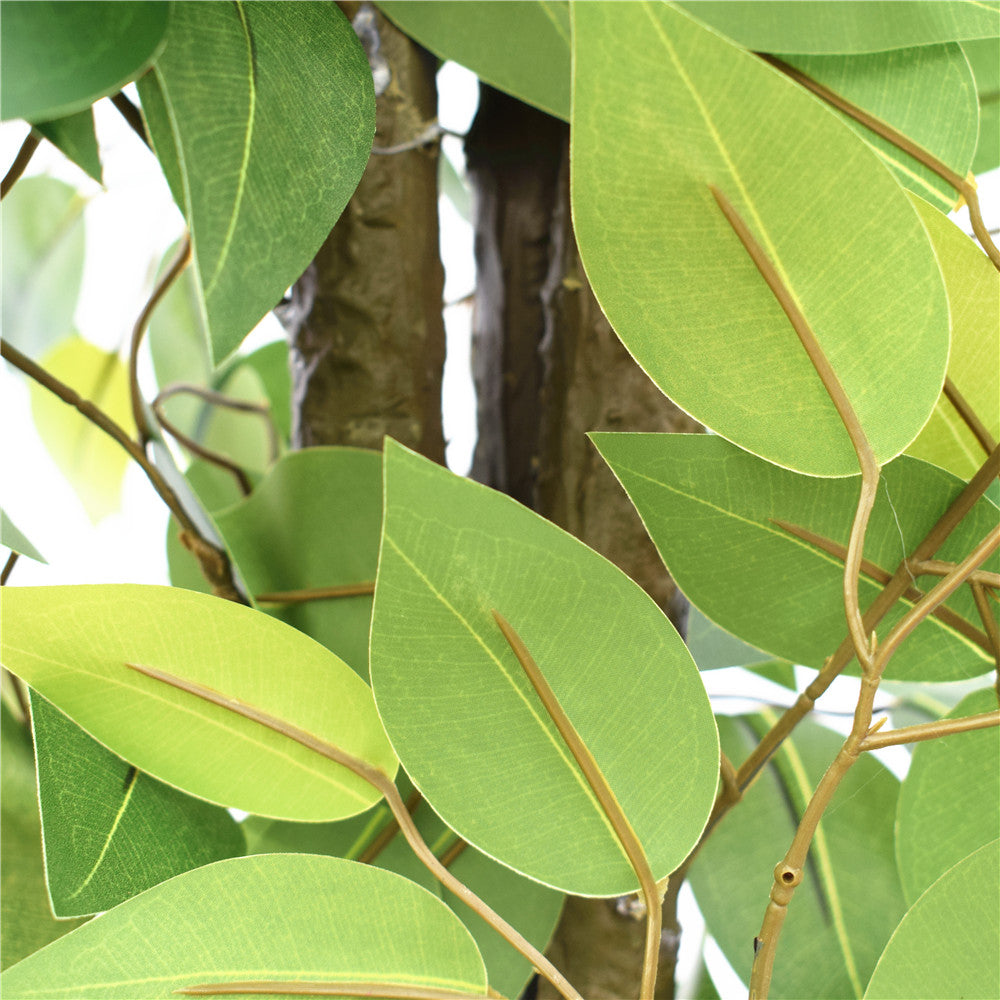 Artificial Bushy Ficus Tree 145cm-Home & Garden > Artificial Plants-PEROZ Accessories