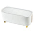 Anypack Cable Storage Box White Light Luxury Office Desktop Power Cord Strip Socket Cable Box New Data Cable Plastic Storage Containers-Organizers-PEROZ Accessories